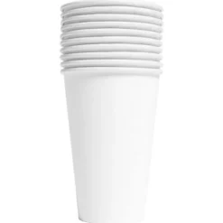 Pappersmuggar Vit 35 cl 10-pack