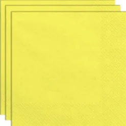 Pappersservetter Gul (20-pack)
