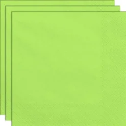 Pappersservetter Limegrön 20-pack