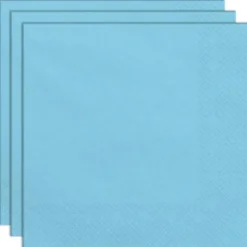 Pappersservetter Ljusblå (20-pack)