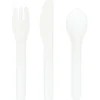 Pappersskedar Vit 15 cm 100-pack