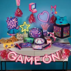 Papperstallrikar Gamer Party 8-pack