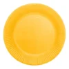 Papperstallrikar Gul 18 cm 8-pack