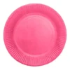 Papperstallrikar Intensiv Rosa 18 cm 20-pack