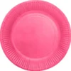Papperstallrikar Intensiv Rosa 23 cm 16-pack