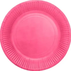 Papperstallrikar Intensiv Rosa 23 cm 16-pack