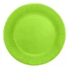 Papperstallrikar Limegrön 18 cm 8-pack