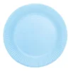 Papperstallrikar Ljusblå 18 cm 20-pack