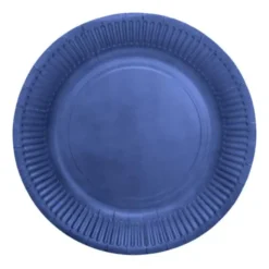 Papperstallrikar Mörkblå 18 cm 8-pack