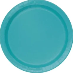 Papperstallrikar Pastell Teal