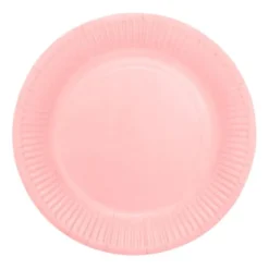 Papperstallrikar Rosa 18 cm 8-pack