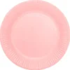 Papperstallrikar Rosa 23 cm 16-pack