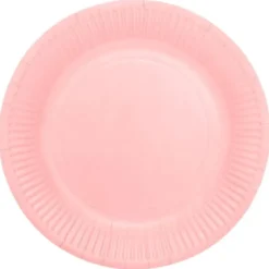 Papperstallrikar Rosa 23 cm 8-pack
