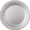 Papperstallrikar Silver 23 cm 16-pack