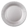 Papperstallrikar Silver 18 cm 20-pack