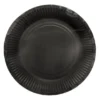 Papperstallrikar Svart 18 cm 8-pack