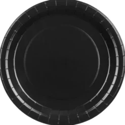 Papperstallrikar Svart (6-pack)