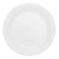 Papperstallrikar Vit 18 cm 20-pack