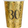 Pappmuggar 30 År Birthday Party Guld