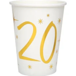 Pappmuggar 20 År Sparkle