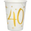 Pappmuggar 40 År Sparkle