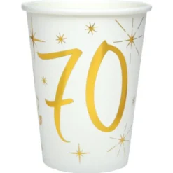 Pappmuggar 70 År Sparkle