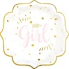Papptallrikar Baby Girl