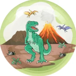Papptallrikar Dinosaur Party