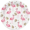 Papptallrikar Flamingos