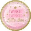 Papptallrikar One Little Star