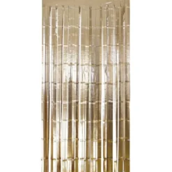 Party Draperi Matt Guld 200x100 cm