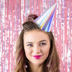 Partyhattar Regnbågsskimrande