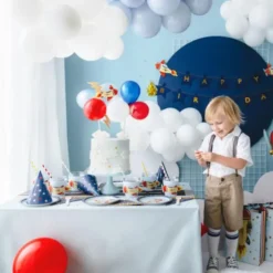 Partyhattar Stars Mörkblå