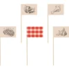 Partypicks med Grilltema 12-pack