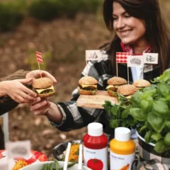 Partypicks med Grilltema 12-pack