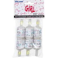 Party Poppers Boy or Girl Rosa