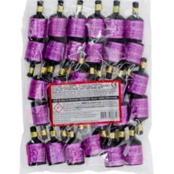 Party Poppers Rosa 30-pack