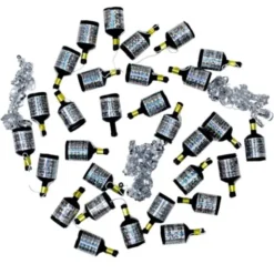 Party Poppers Silver 30-pack