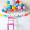 Pastell Mix Latexballonger 50-pack