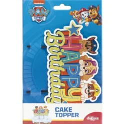 Paw Patrol Happy Birthday Tårtdekoration
