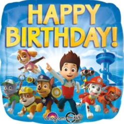 Paw Patrol HB Ballong Folie Fyrkantig