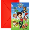 Paw Patrol The Movie Inbjudningskort