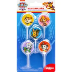 Paw Patrol Tårtljus Set
