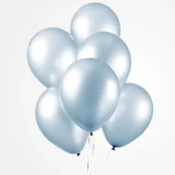 Pearl Ljusblåa Ballonger 100-pack (100-pack)