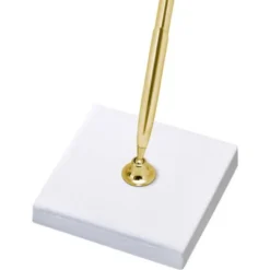 Penna med Hållare Guld