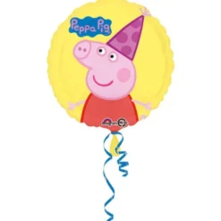 Peppa Pig Folieballong Gul XL