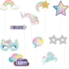 Photo Booth Props Unicorns