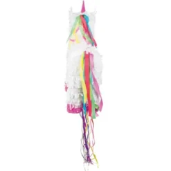 Pinata Enhörning Vit och Rosa