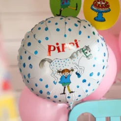 Pippi Folieballong Rund