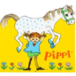 Pippi Inbjudningskort med Kuvert 8-pack